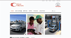 Desktop Screenshot of kojomotors.com